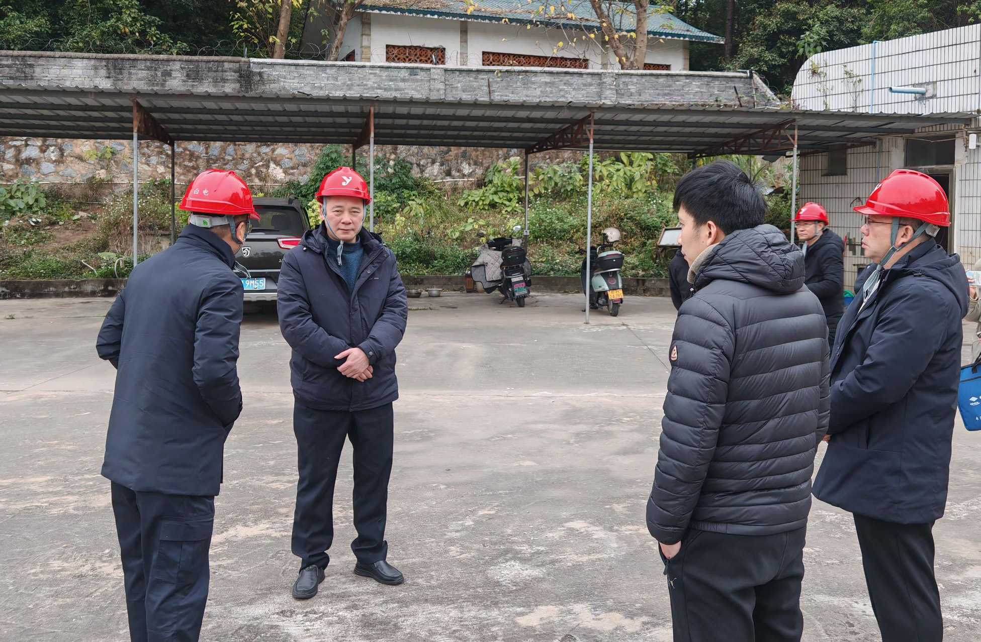 陈汉强带队下沉一线调研 通讯员供图