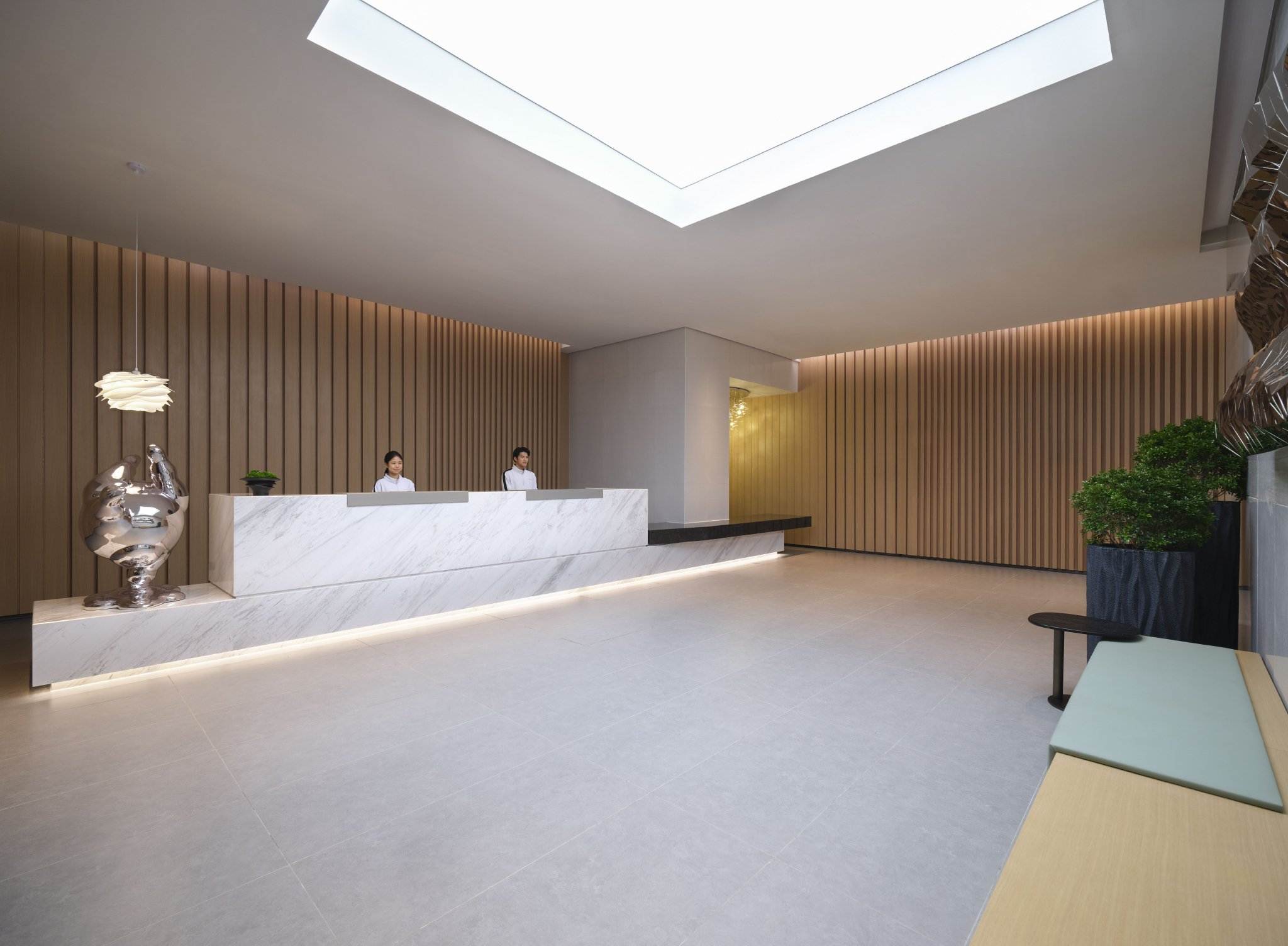 健身中心接待处