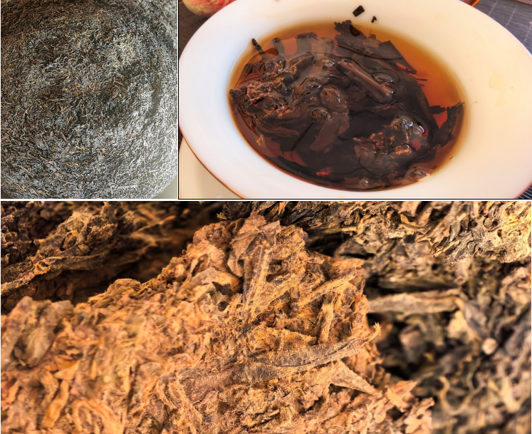 缸酵生茶的状态和汤色