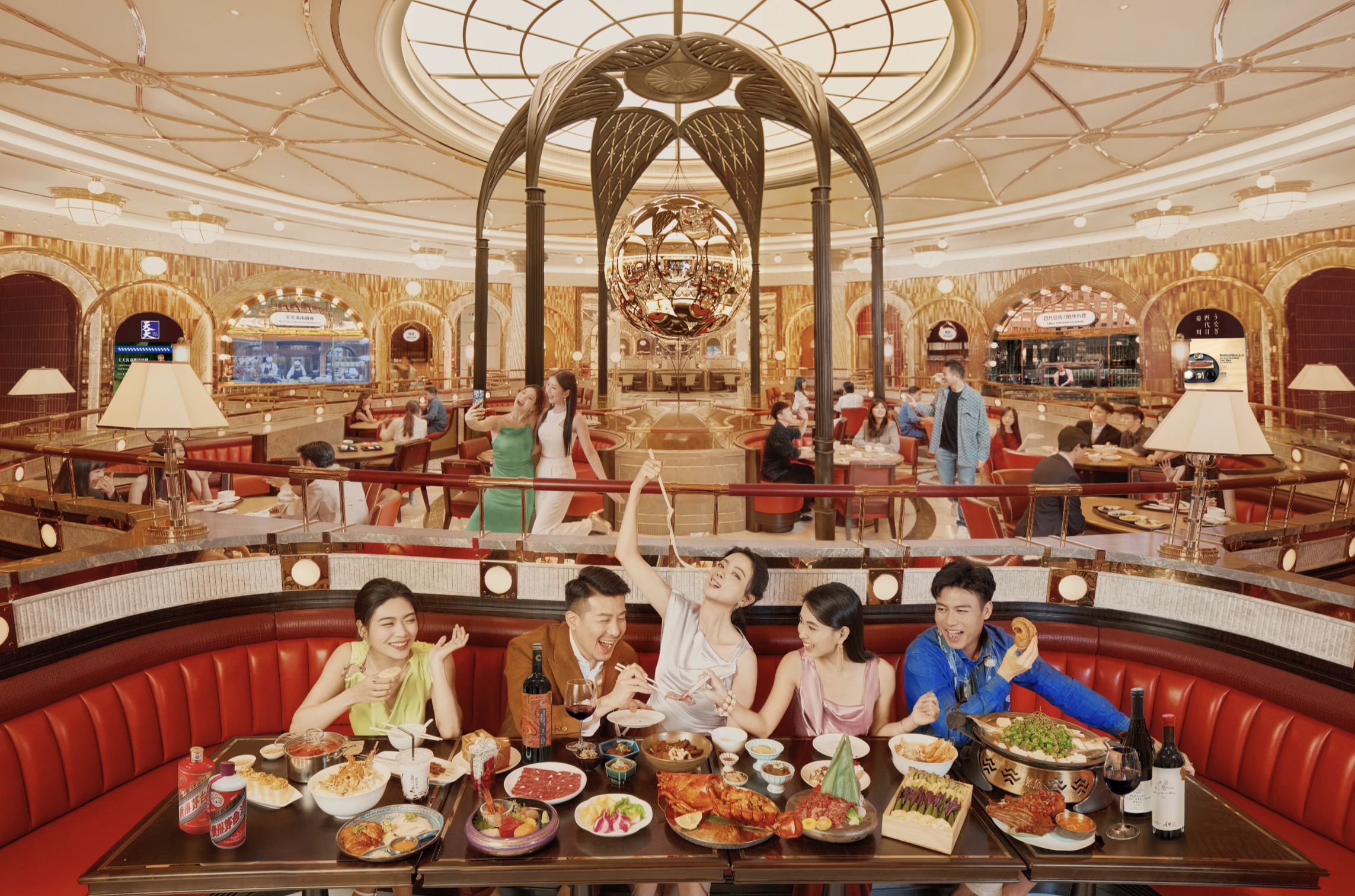 永利皇宫“馥乐庭”独家集结18大顶尖餐饮品牌,亚洲超人气美食地标只此永利