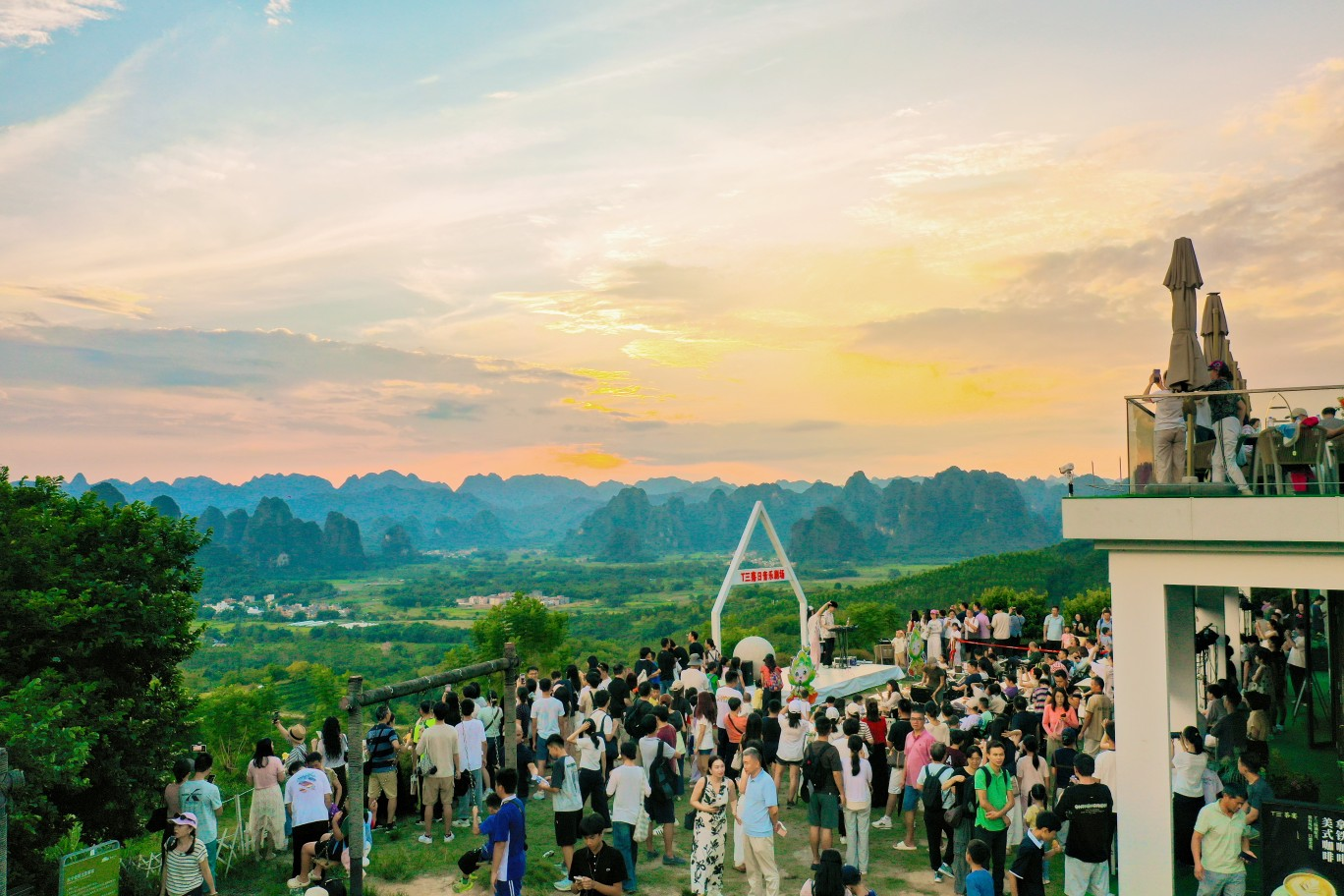 T三峰林茶谷推出“峰灵奇遇·茶谷狂欢”活动。景区供图