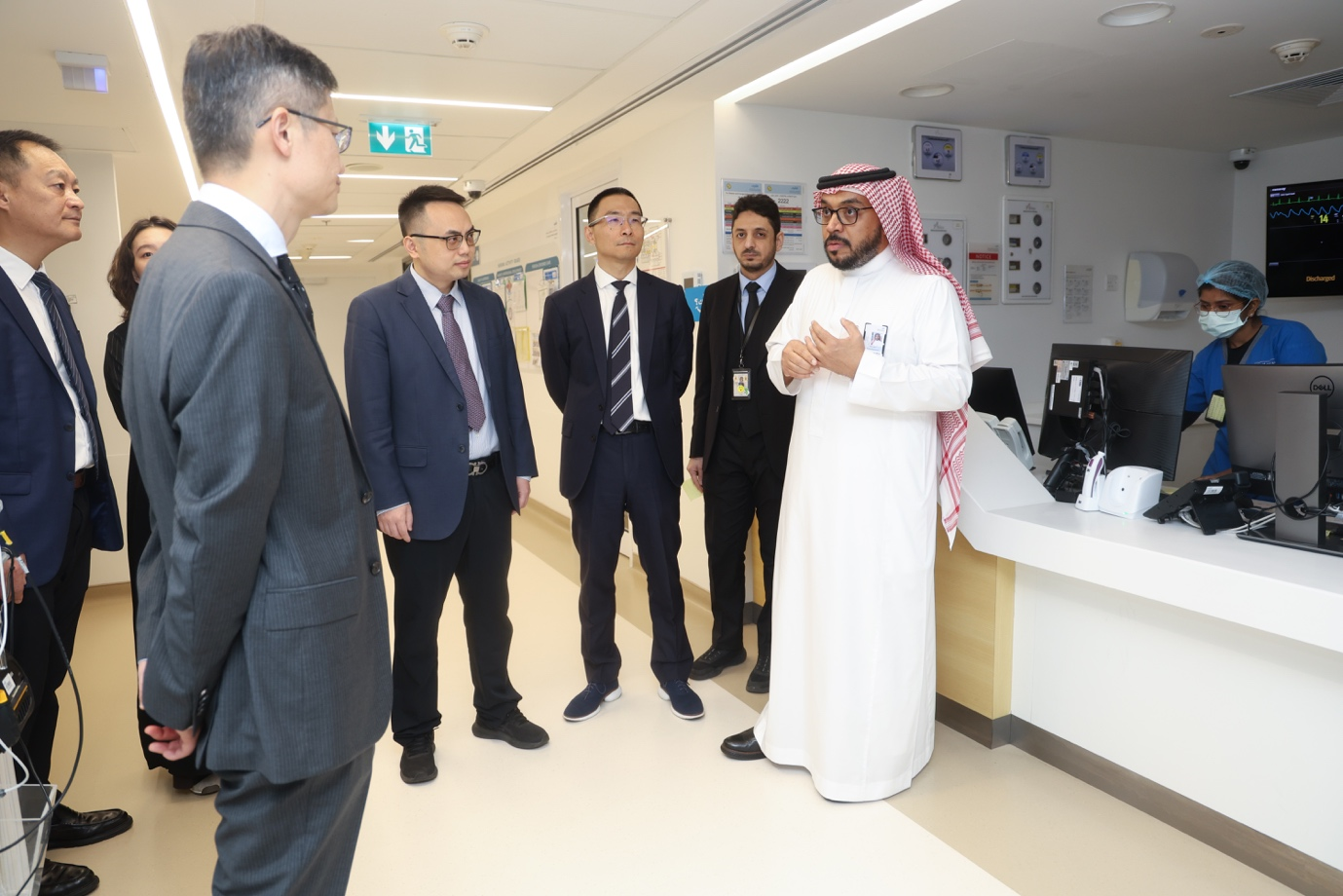 复星健康领导一行参观了Fakeeh Care Group位于吉达的旗舰医院