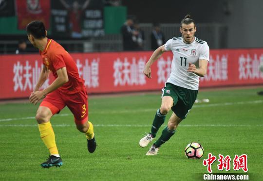 2018中国杯威尔士队6:0大胜国足 贝尔上演帽子戏法