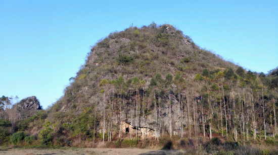 青塘遺址黃門巖1號洞地點.廣東省文物局供圖