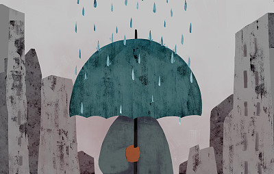 抑郁症患者头顶的一片乌云 图/视觉中国