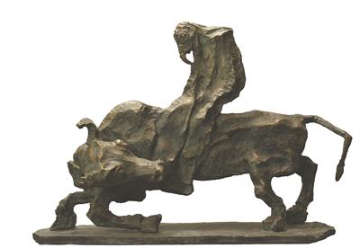 吴为山 《紫气东来——老子出关》