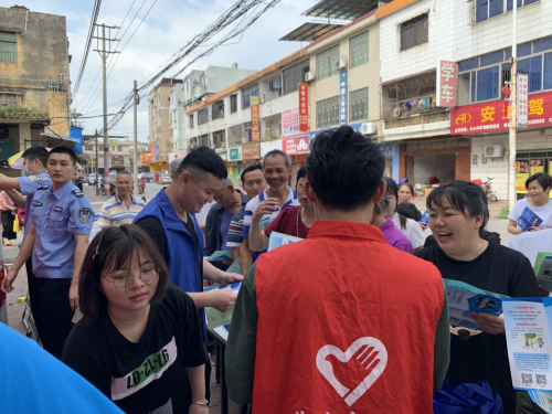 英德市桥头镇开展禁毒斗争消除毒品祸害宣传活动