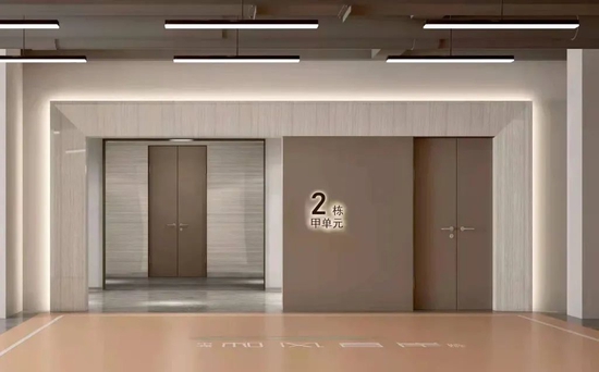 部分单元地下大堂 效果图