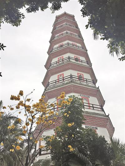 东莞400岁金鳌洲塔重修 市民将可以再次登塔游览啦_新浪广东_新浪网