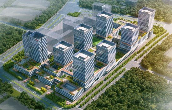 视源股份全球总部基地及智慧医疗项目(效果图)