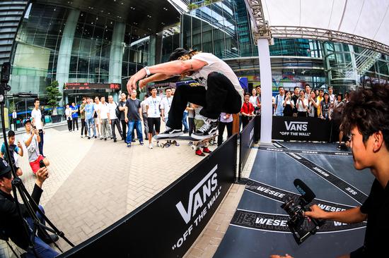 offthewall精彩滑板体验活动深圳落幕