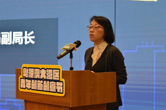 顺德区经济和科技促进局副局长余虹致辞.