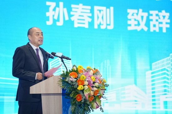 杏坛镇党委书记孙春刚致辞