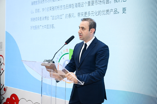 欧莱雅北亚总裁及中国首席执行官费博瑞先生发言