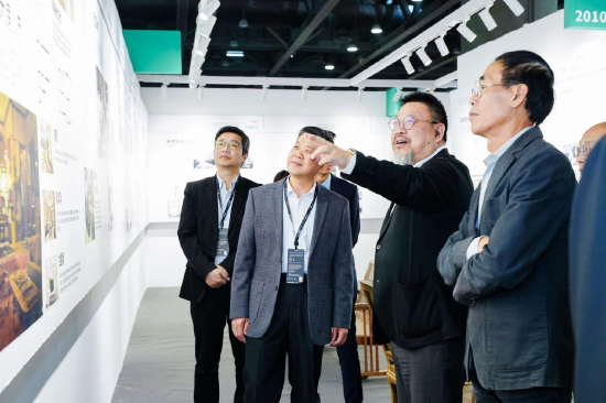 ▲2023广州设计周《筑·巢--中国美好人居七十年》展览现场
