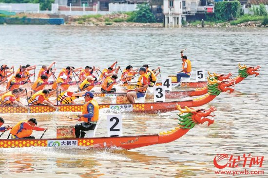 广东省龙舟公开赛在珠海启幕 大湾区39条蛟龙竞渡