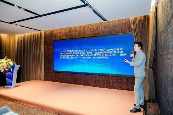 房地产专家做主旨演讲