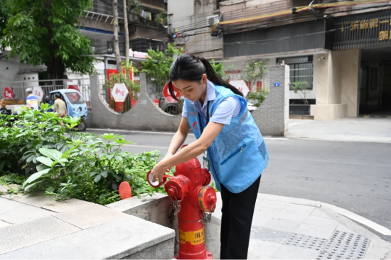 星级水管家开展巡检工作
