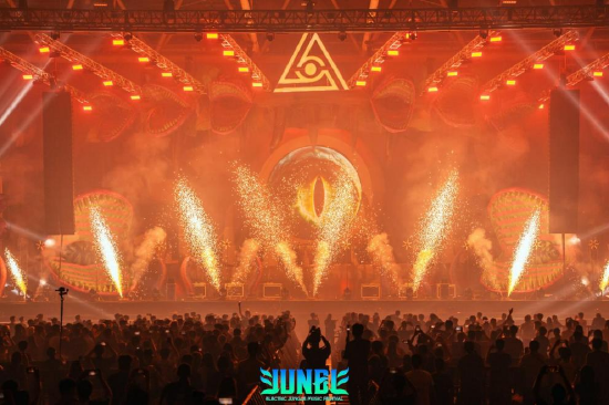 丛林音乐节现场