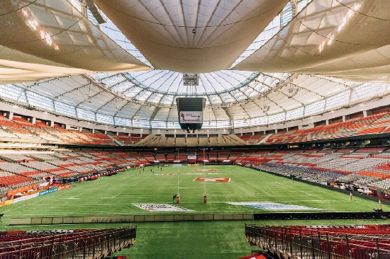 温哥华BC Place体育馆 图片来源：温哥华旅游局