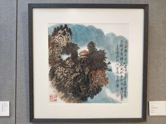 共促大湾区文艺繁荣史文集曹建华中国画邀请展开幕