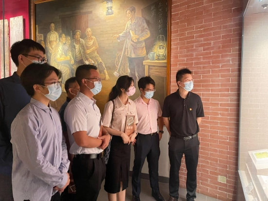 顺一党支部学习顺德历史