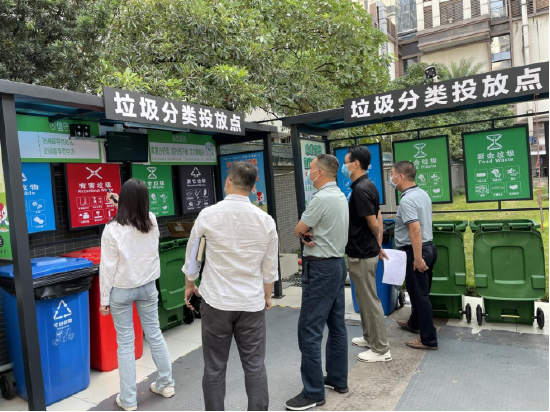 桥西街道应用智能识别系统助推垃圾分类新局面