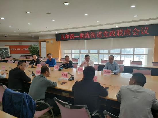五和、勒流两地干部共商乡村振兴大计