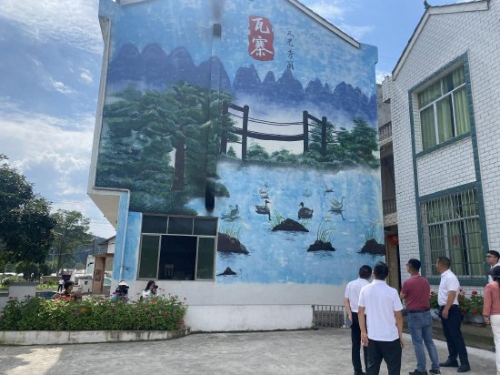 柑子院文化墙绘