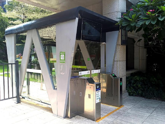 图:“黑猫一号”智能门禁系统