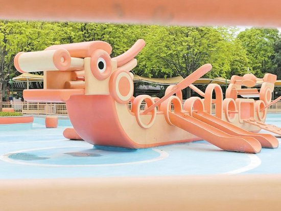 广州市儿童公园容貌“焕新升级” “六一”起陆续上新12组游乐设施