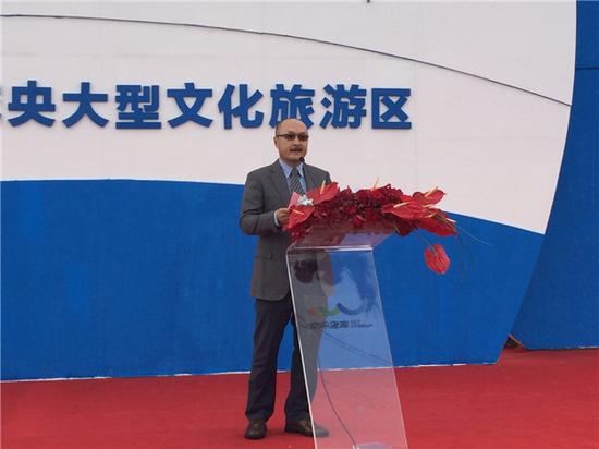 顺德华侨城总经理冯晖致辞