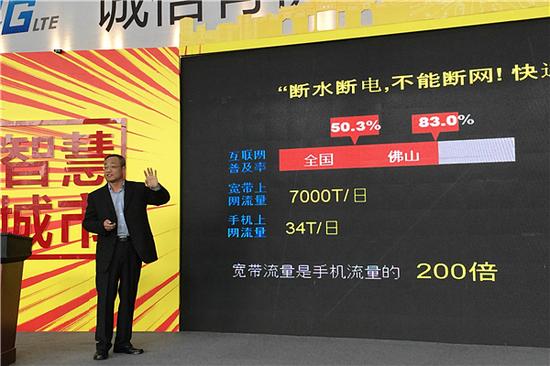 电信宽带率佛山迈入千兆光网时代