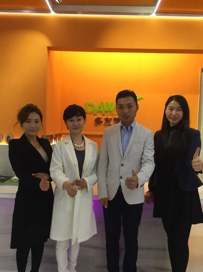 中韩商业密切交流知名圈子人李帅走访深圳多友国际