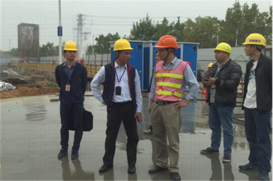 南海区西樵镇副镇长李润来带队检查顺德区1月4日