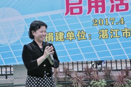 湛江网协普及网球文化 助力短式网球场进校园