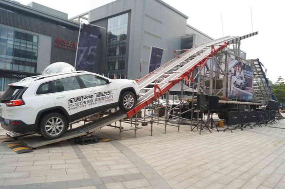 惠州广汽菲克全新自由光驼峰试驾体验