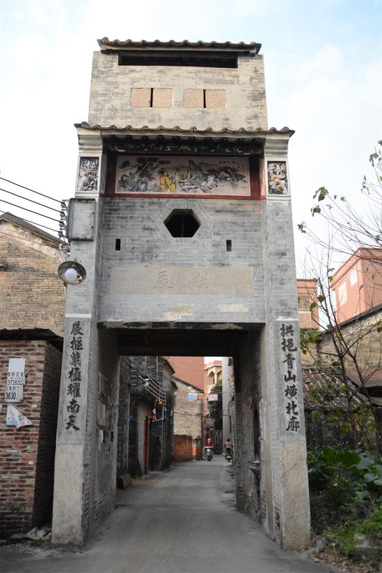 佛山南海丹灶塘口村古村古道散发浓郁历史韵味