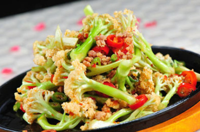 有机菜花天然无害炒有机菜花更美味的小窍门