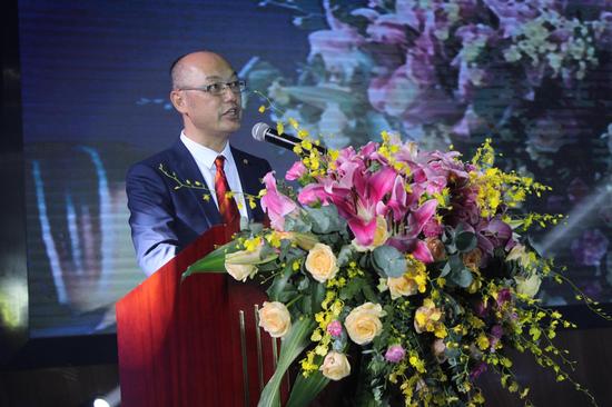 金海湾嘉华度假酒店总经理王毅明先生致辞