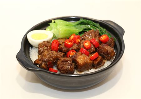 一,排骨煲仔饭