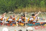 “陆上飞人”苏炳添跨界参与龙舟竞渡