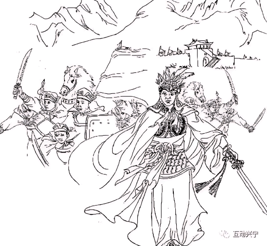 武婆，广东历史上三大女英雄之一。图源@互动兴宁