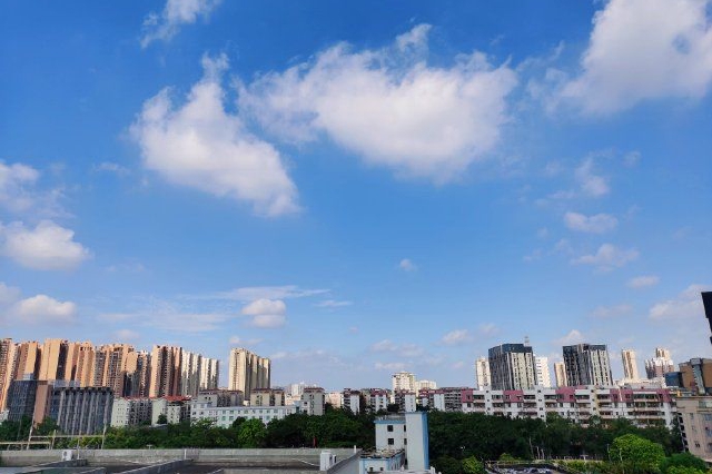 今明兩天廣東“高燒”不退 最高氣溫將達39℃