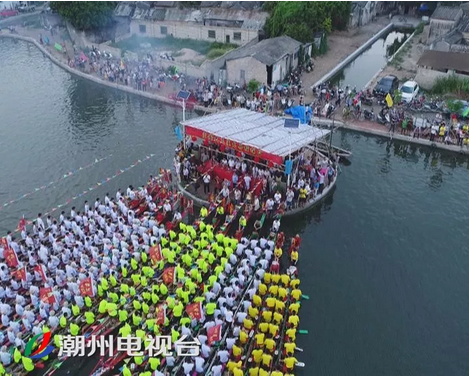 彩塘宏安六村大直溪环境变好 龙舟竞渡迎端午