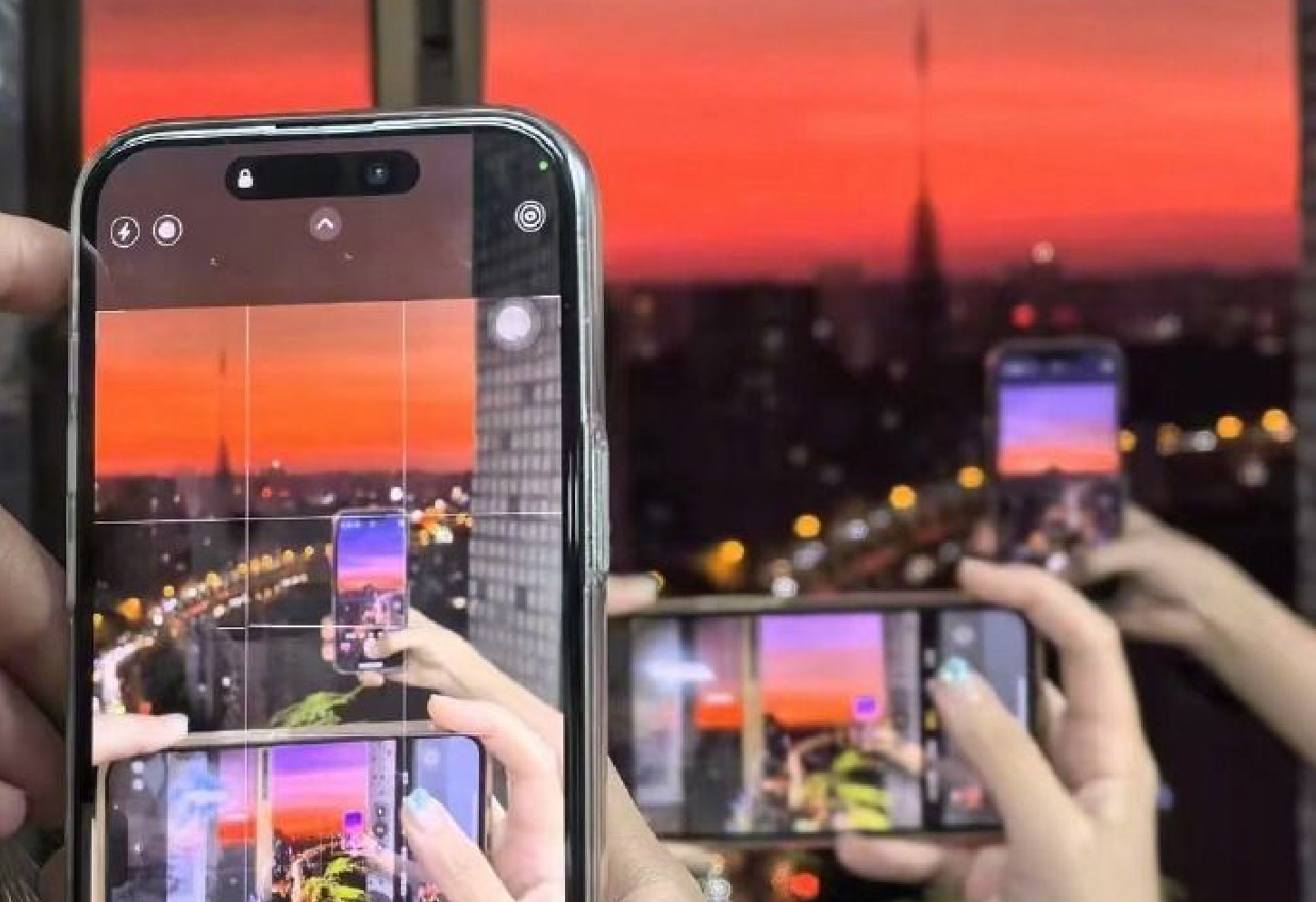 冷空氣來(lái)了 廣州的夕陽(yáng)美絕了