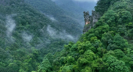 英德石门台国家森林公园航拍