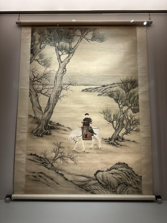 郎世寧（1688-1766年）等 弘曆挾矢圖