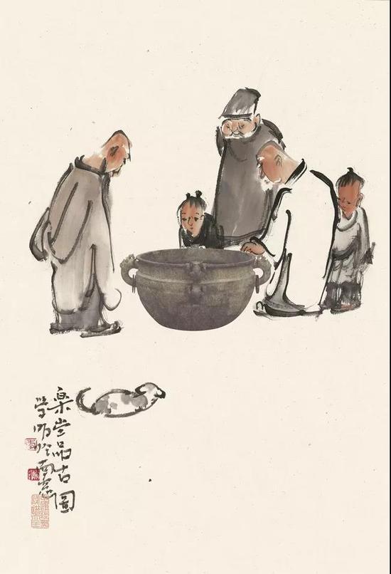 李学明人物画新作精品展在广东南岸至尚美术馆举办