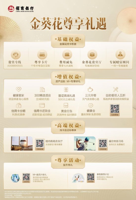 招商银行金葵花有流水限制吗 新浪网